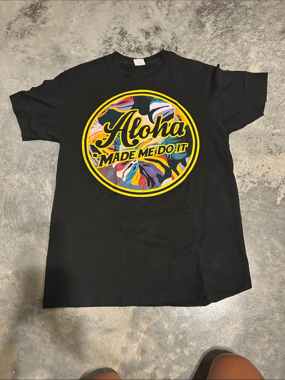 Black Shaka Wear Aloha Made Me Do It Tee